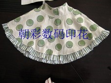 供应儿童裙数码印花加工